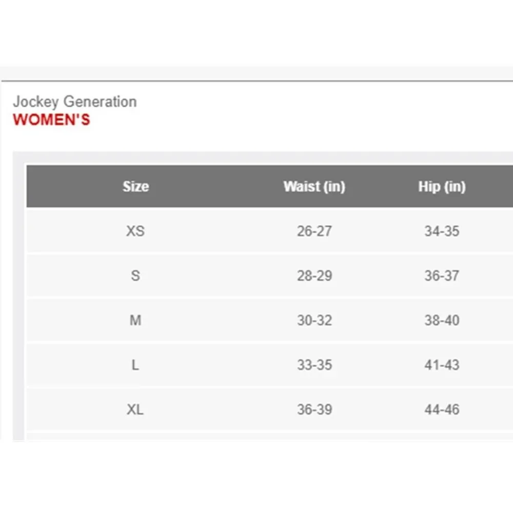 Jockey generation women